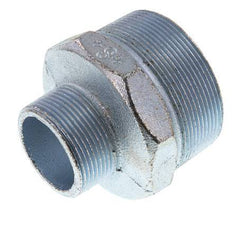 R 2 1/2'' x R 1 1/2'' Verzinktes Gusseisen Doppelnippel 25 bar