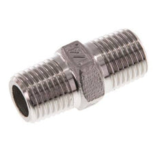 R 1/4'' Stainless steel Double Nipple 16 Bar [2 Pieces]