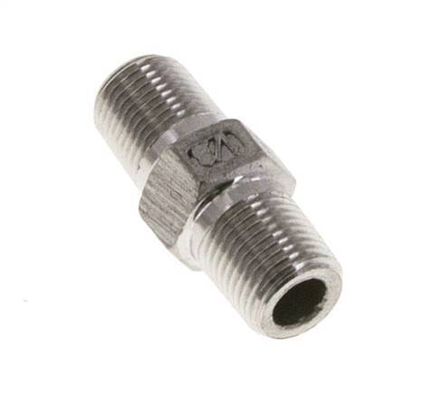 1/8'' NPT Stainless steel Double Nipple 16 Bar [2 Pieces]