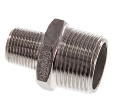 R 3/4'' x R 3/8'' Stainless steel Double Nipple 16 Bar