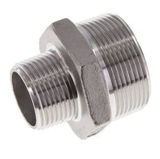 1'' NPT x 1 1/2'' NPT Edelstahl-Doppelnippel 16 bar