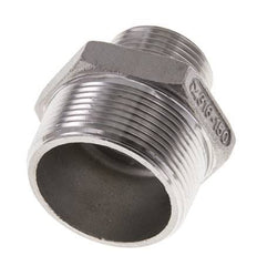 1'' NPT x 1 1/2'' NPT Edelstahl-Doppelnippel 16 bar