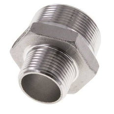 1'' NPT x 1 1/2'' NPT Edelstahl-Doppelnippel 16 bar