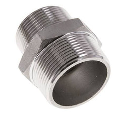 1 1/4'' NPT x 1 1/2'' NPT Edelstahl-Doppelnippel 16 bar