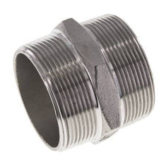 2'' NPT Edelstahl Doppelnippel 16 bar