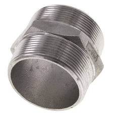 2'' NPT Edelstahl Doppelnippel 16 bar