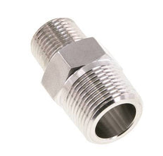 1/2'' NPT x 3/4'' NPT Stainless steel Double Nipple 170 Bar - Hydraulic