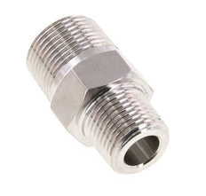 1/2'' NPT x 3/4'' NPT Stainless steel Double Nipple 170 Bar - Hydraulic