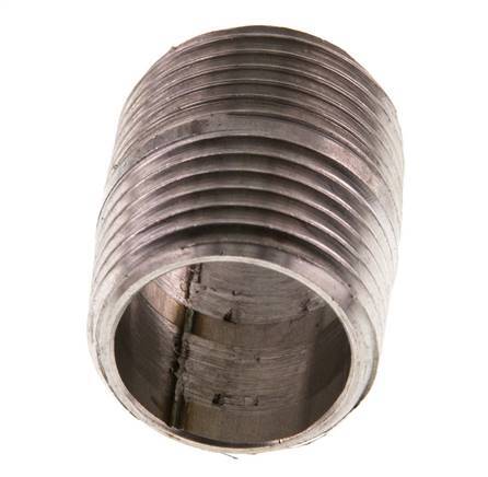 R 1/2'' Stainless steel Double Pipe Nipple 20 Bar DIN 2982 - 25mm [2 Pieces]