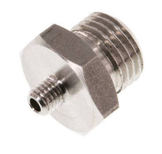 G 1/4'' x M5 Stainless steel Double Nipple 40 Bar