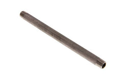 R 1/4'' Stainless steel Double Pipe Nipple 20 Bar DIN 2982 - 180mm