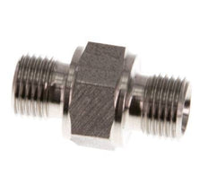 G 1/8'' Edelstahl Doppelnippel 400 bar - Hydraulik