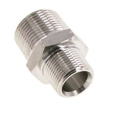 3/4'' NPT x 1'' NPT Edelstahl-Doppelnippel 140 bar - Hydraulisch
