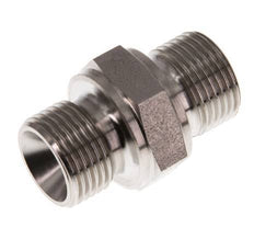 G 3/8'' Edelstahl Doppelnippel 400 bar - Hydraulik