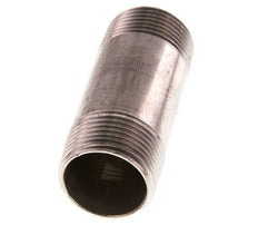 R 1'' Stainless steel Double Pipe Nipple 20 Bar DIN 2982 - 80mm