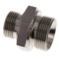 G 1 1/4'' x G 1'' Edelstahl Doppelnippel 315 Stange - Hydraulisch