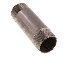 R 1 1/4'' Stainless steel Double Pipe Nipple 20 Bar DIN 2982 - 120mm