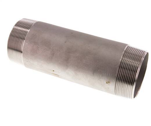 R 2 1/2'' Stainless steel Double Pipe Nipple 20 Bar DIN 2982 - 200mm