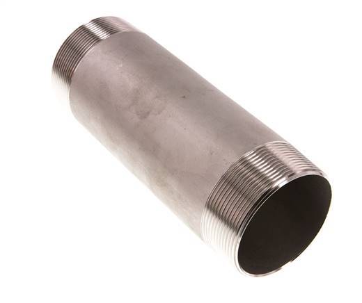 R 2 1/2'' Stainless steel Double Pipe Nipple 20 Bar DIN 2982 - 200mm