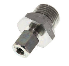 G 1/2'' Außengewinde x 6L Verzinkter Stahl Gerade Schneidring 315 Bar DIN 2353