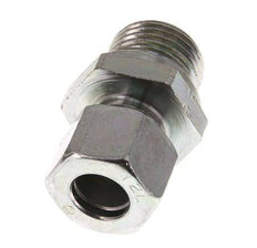 G 1/2'' Male x 12L Zinc plated Steel Straight Cutting Ring 315 Bar DIN 2353 [2 Pieces]