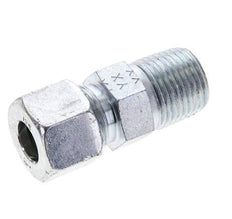 1/2'' NPT Male x 12S Zinc plated Steel Straight Cutting Ring 630 Bar DIN 2353