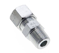 1/2'' NPT Male x 14S Zinc plated Steel Straight Cutting Ring 630 Bar DIN 2353