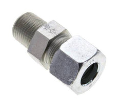 1/2'' NPT Male x 16S Zinc plated Steel Straight Cutting Ring 400 Bar DIN 2353
