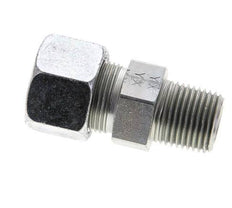 1/2'' NPT Male x 16S Zinc plated Steel Straight Cutting Ring 400 Bar DIN 2353