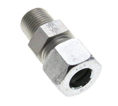 1/2'' NPT Male x 16S Zinc plated Steel Straight Cutting Ring 400 Bar DIN 2353