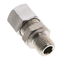 G 1/4'' Male x 10L Zinc plated Steel Straight Cutting Ring 315 Bar DIN 2353 [2 Pieces]