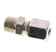 R 1/8'' Male x 5LL Zinc plated Steel Straight Cutting Ring 100 Bar DIN 2353 [2 Pieces]