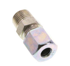 R 1/8'' Male x 5LL Zinc plated Steel Straight Cutting Ring 100 Bar DIN 2353 [2 Pieces]