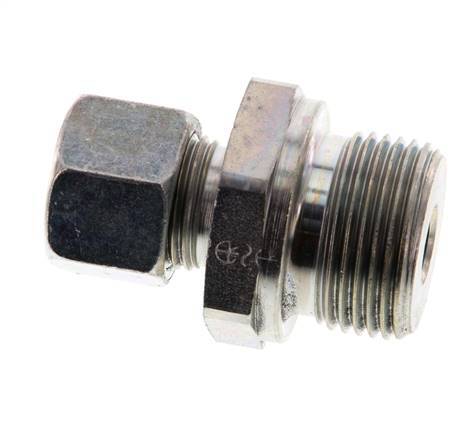 G 3/4'' Male x 12L Zinc plated Steel Straight Cutting Ring 315 Bar DIN 2353