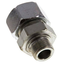 G 3/4'' Außengewinde x 25S Verzinkter Stahl Gerader Schneidring 400 Bar DIN 2353