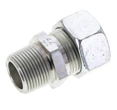 3/4'' NPT Male x 22L Zinc plated Steel Straight Cutting Ring 160 Bar DIN 2353