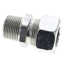 3/4'' NPT Male x 22L Zinc plated Steel Straight Cutting Ring 160 Bar DIN 2353