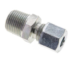 3/8'' NPT Male x 8L Zinc plated Steel Straight Cutting Ring 315 Bar DIN 2353