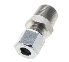3/8'' NPT Male x 8L Zinc plated Steel Straight Cutting Ring 315 Bar DIN 2353