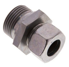 G 1'' Außengewinde x 18L Verzinkter Stahl Gerade Schneidring 315 Bar DIN 2353