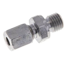 M12x1.5 Male x 6L Zinc plated Steel Straight Cutting Ring 315 Bar DIN 2353