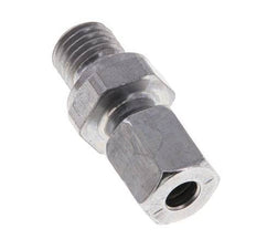 M12x1.5 Male x 6L Zinc plated Steel Straight Cutting Ring 315 Bar DIN 2353
