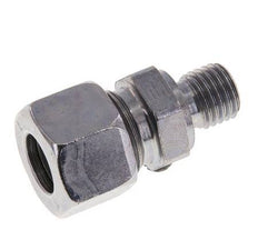 M12x1.5 Male x 12L Zinc plated Steel Straight Cutting Ring 315 Bar DIN 2353