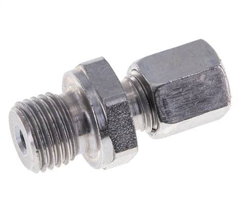 M14x1.5 Male x 6L Zinc plated Steel Straight Cutting Ring 315 Bar DIN 2353