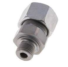 M16x1.5 Male x 16S Zinc plated Steel Straight Cutting Ring 400 Bar DIN 2353