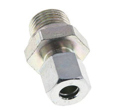 M18x1.5 Male x 8L Zinc plated Steel Straight Cutting Ring 315 Bar DIN 2353 [2 Pieces]