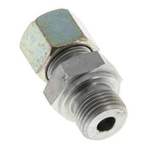 M18x1.5 Male x 10S Zinc plated Steel Straight Cutting Ring 630 Bar DIN 2353