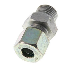 M18x1.5 Male x 10S Zinc plated Steel Straight Cutting Ring 630 Bar DIN 2353