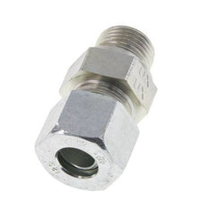 M18x1.5 Male x 12S Zinc plated Steel Straight Cutting Ring 630 Bar DIN 2353 [2 Pieces]