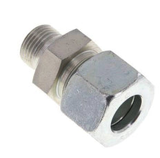 M18x1.5 Male x 16S Zinc plated Steel Straight Cutting Ring 400 Bar DIN 2353